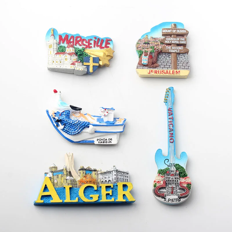Alger Povoa Maeseille Jerusalem Vaticano resin Refrigerator Fridge Magnet Home Decoration Craft Souvenir Collection NEW
Alger Povoa Maeseille Jerusalem Vaticano resin Refrigerator Fridge Magnet Home Decoration Craft Souvenir Collection NEW
