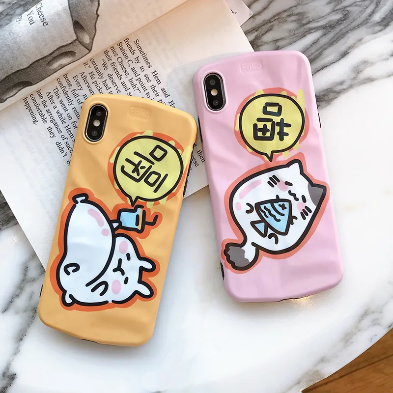 For Scrub wrinkle cartoon animal 7/8plus apple X/XR mobile phone case iphone xs max/6s cute 7p protective case
For Scrub wrinkle cartoon animal 7/8plus apple X/XR mobile phone case iphone xs max/6s cute 7p protective case
