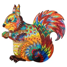 Unique Wooden Puzzles for Adults Squirrel Animal Shape Magic Wooden Jigsaw Puzzle Difficult Irregular Wooden Puzzles with Unique
Unique Wooden Puzzles for Adults Squirrel Animal Shape Magic Wooden Jigsaw Puzzle Difficult Irregular Wooden Puzzles with Unique