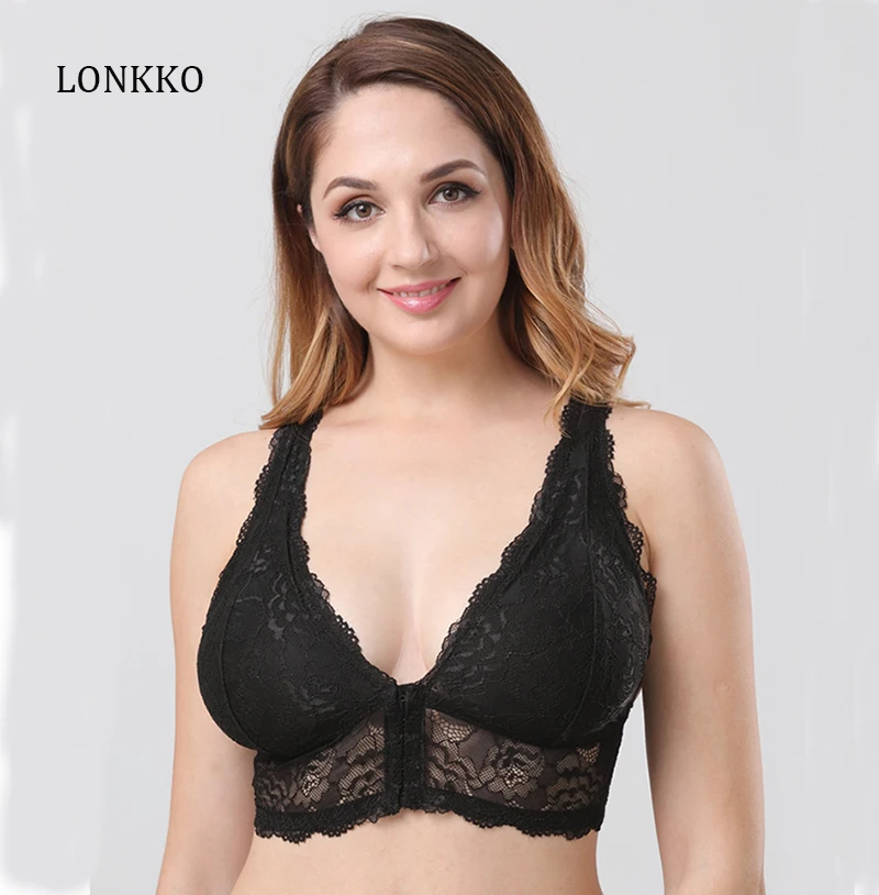 Plus Size Bra For Women Lace Wire Free Bra Front Closure 90D 85E 85F Magic Lift Comfortable Embroidered Ultrathin Brassiere
Plus Size Bra For Women Lace Wire Free Bra Front Closure 90D 85E 85F Magic Lift Comfortable Embroidered Ultrathin Brassiere