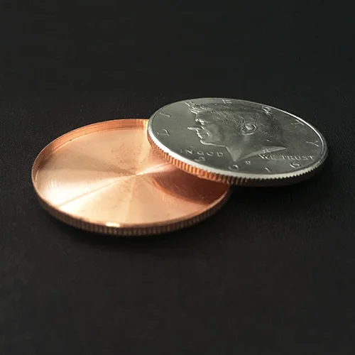1pc Expanded Shell (head, Half Dollar) Magic Tricks Coin Appear/Vanish Magia Magician Accessory Close Up Illusions Props Gimmick
1pc Expanded Shell (head, Half Dollar) Magic Tricks Coin Appear/Vanish Magia Magician Accessory Close Up Illusions Props Gimmick