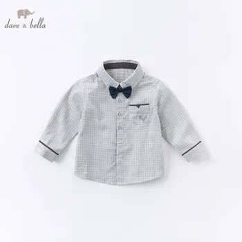 DB14844 dave bella autumn baby boys removable bow letter plaid shirts infant toddler tops children high quality clothes
DB14844 dave bella autumn baby boys removable bow letter plaid shirts infant toddler tops children high quality clothes