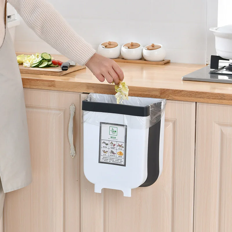 Hot Kitchen Garbage Bin Folding Waste Bins Foldable Car Trash Can Wall Mounted Trashcan for Bathroom Toilet Waste Storage Bucket
Hot Kitchen Garbage Bin Folding Waste Bins Foldable Car Trash Can Wall Mounted Trashcan for Bathroom Toilet Waste Storage Bucket