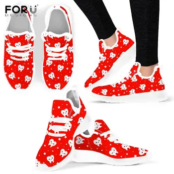 FORUDESIGNS Cute Cartoon Tooth/Dental Smile Printed Women Casual Flats Shoes Desinger Ladies Sneakers Red/Purple Female+Shoes
FORUDESIGNS Cute Cartoon Tooth/Dental Smile Printed Women Casual Flats Shoes Desinger Ladies Sneakers Red/Purple Female+Shoes