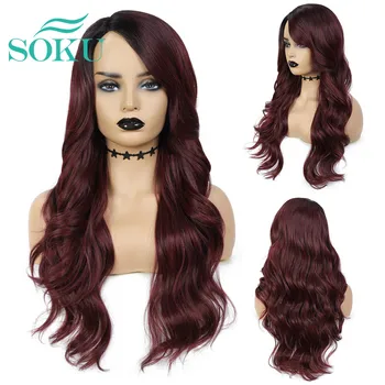 Redwine Synthetic Hair Wigs For Black Women Side Part With Bangs Long Straight Wigs With Bangs Deep Invisible hair Wigs
Redwine Synthetic Hair Wigs For Black Women Side Part With Bangs Long Straight Wigs With Bangs Deep Invisible hair Wigs