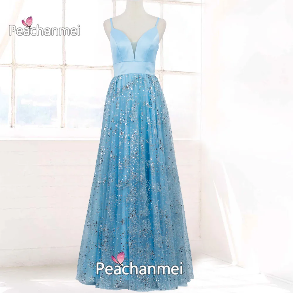 Charming Formal Evening Dress Long Spaghetti Robe De Soiree Prom Dress A Line V-Neck Backless Elegant Sexy Party Dresses
Charming Formal Evening Dress Long Spaghetti Robe De Soiree Prom Dress A Line V-Neck Backless Elegant Sexy Party Dresses