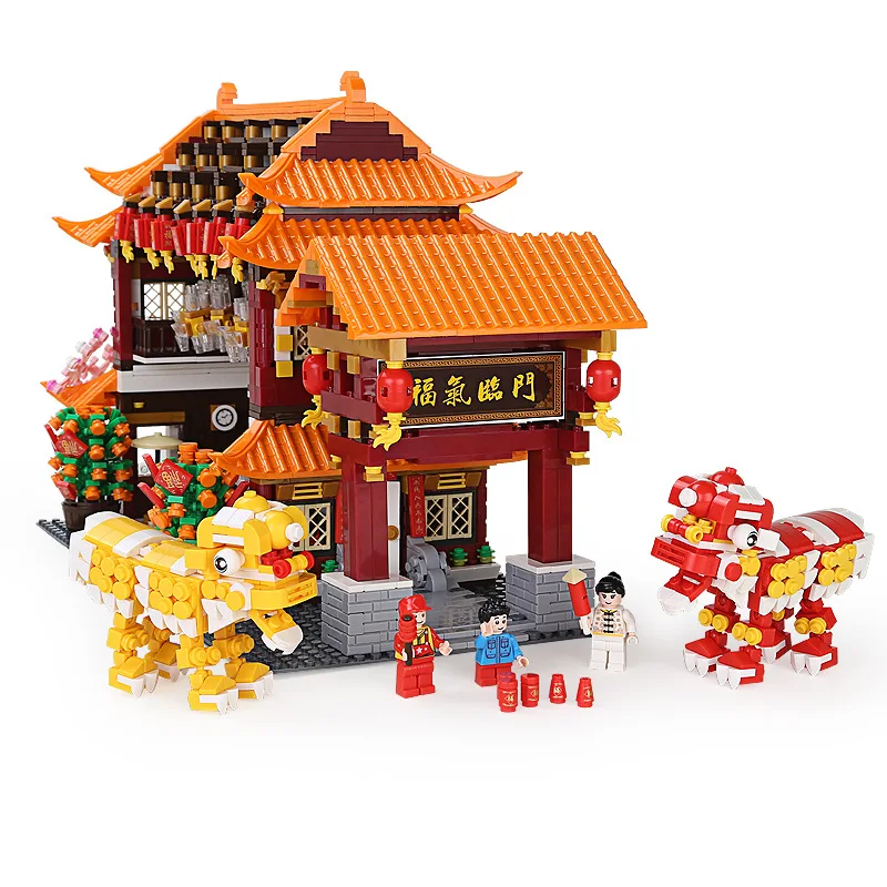 3027PCS Assemble Chinese style Architecture New Year Eve building blocks bricks educational toys for children
3027PCS Assemble Chinese style Architecture New Year Eve building blocks bricks educational toys for children