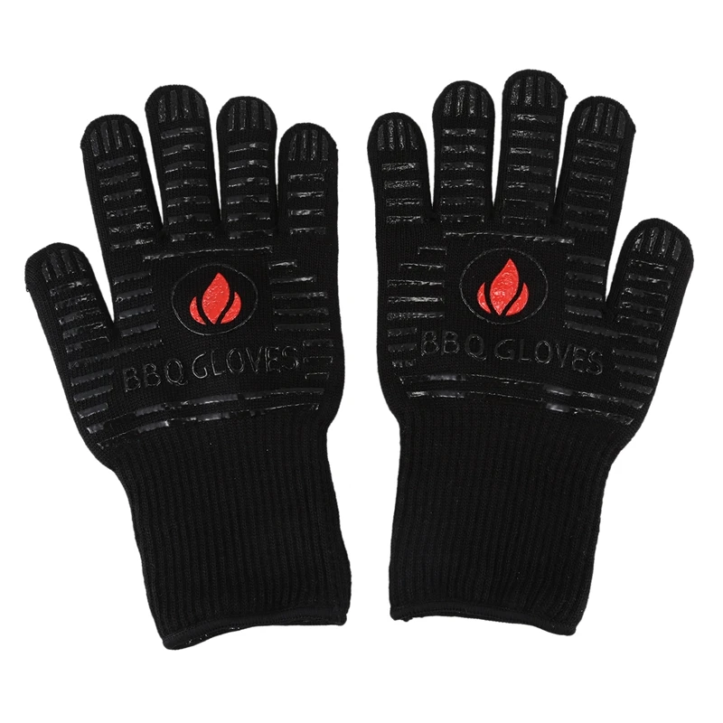 BBQ Gloves (Group), 500 Celsius Oven Gloves, Finger Design to Prevent Slicing, Comfort, Durability, Heat Resistant Gloves BBQ, K
BBQ Gloves (Group), 500 Celsius Oven Gloves, Finger Design to Prevent Slicing, Comfort, Durability, Heat Resistant Gloves BBQ, K