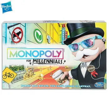 Hasbro Monopoly for Millennials Board Game Board Game Toy Card Game Kid Toy Gift Board Role-playing Games
Hasbro Monopoly for Millennials Board Game Board Game Toy Card Game Kid Toy Gift Board Role-playing Games