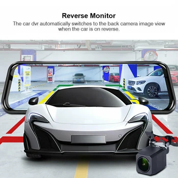 HD 1080P Car DVR Rear View Mirror Dash Cam Dual Lens Touch Screen Recorder Parts
HD 1080P Car DVR Rear View Mirror Dash Cam Dual Lens Touch Screen Recorder Parts