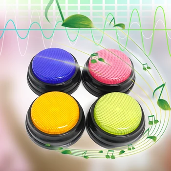Recordable Talking Button with Led Function Learning Resources Answer Buzzers Learning Taking Gifts Interactive Toy 4 colors/set
Recordable Talking Button with Led Function Learning Resources Answer Buzzers Learning Taking Gifts Interactive Toy 4 colors/set