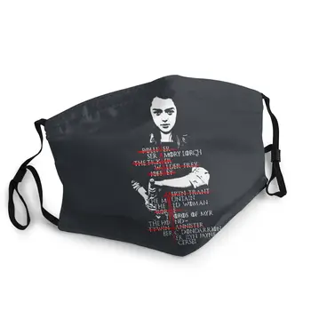 Game OF Thrones Arya Stark Cycling Wearing Face Mask Pattern Anti-Dust Mask Protection Mask Respirator Mouth Muffle
Game OF Thrones Arya Stark Cycling Wearing Face Mask Pattern Anti-Dust Mask Protection Mask Respirator Mouth Muffle