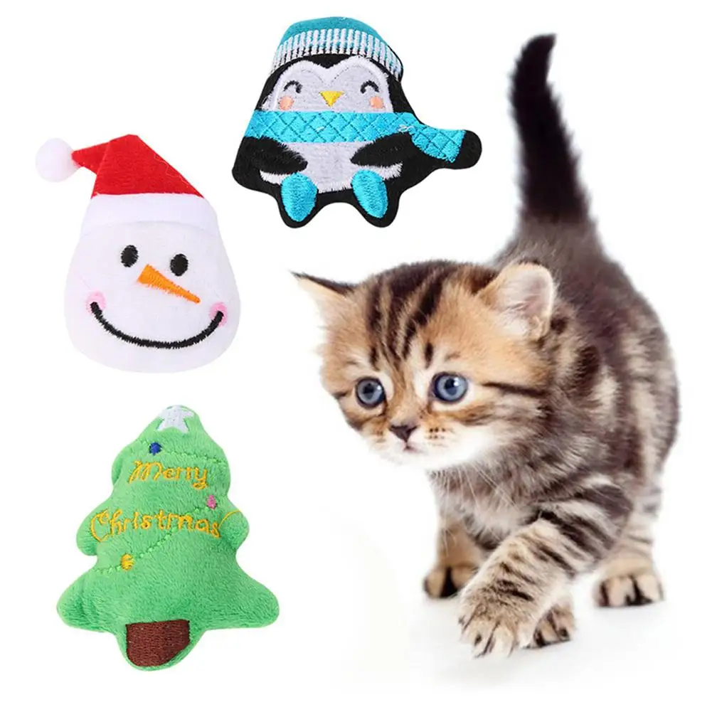 Hot Sale Durable Cute Christmas Tree Snowman Penguin Pet Cat Soft Bite Chew Catnip Interactive Toy
Hot Sale Durable Cute Christmas Tree Snowman Penguin Pet Cat Soft Bite Chew Catnip Interactive Toy