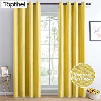 Topfinel Solid Blackout Curtains For Bedroom Living Room Window Treatment Blinds Decoration Modern Thicken Finished Drapes
Topfinel Solid Blackout Curtains For Bedroom Living Room Window Treatment Blinds Decoration Modern Thicken Finished Drapes