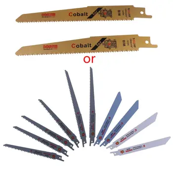 2020 New 10 Pcs Metal/Woodcutting Reciprocating Saw Blades Hand Tool Set 6-8" Bi-Metal
2020 New 10 Pcs Metal/Woodcutting Reciprocating Saw Blades Hand Tool Set 6-8" Bi-Metal