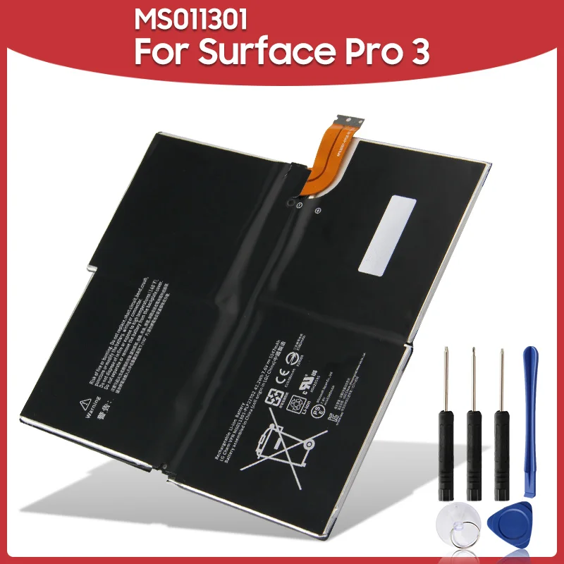Original Replacement Tablet Battery 5547mAh MS011301 For Microsoft Surface Pro 3 Pro3 Tablet Batteries
Original Replacement Tablet Battery 5547mAh MS011301 For Microsoft Surface Pro 3 Pro3 Tablet Batteries