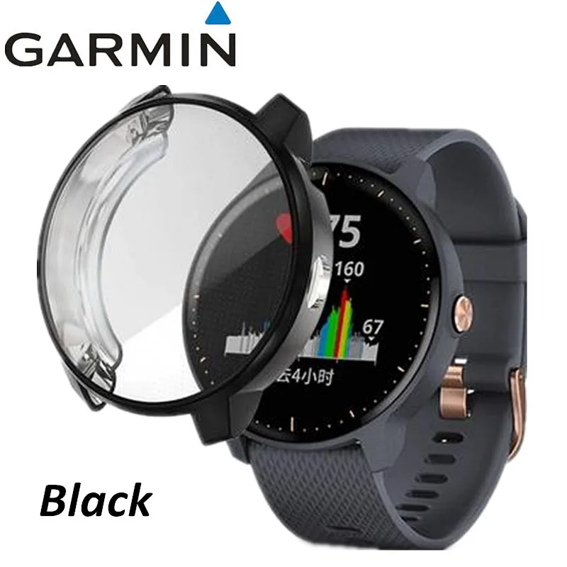 Drop-proof screen protector for Garmin Vivoactive 3 Music watch plating shell tpu sleeve drop protection Free Shipping | Электроника