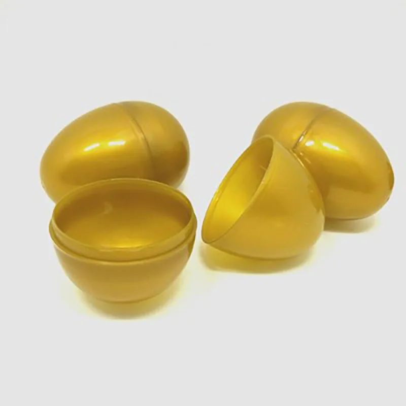 50pcs 40X59mm Gold Plastic Easter Eggs Plastic Capsules Party Easter Gift Package Egg Ball Packing
50pcs 40X59mm Gold Plastic Easter Eggs Plastic Capsules Party Easter Gift Package Egg Ball Packing