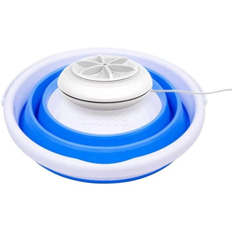 Mini Washing Machine with Foldable Tub Portable Personal Ultrasonic Turbines Washer USB Convenient Laundry for Camping
Mini Washing Machine with Foldable Tub Portable Personal Ultrasonic Turbines Washer USB Convenient Laundry for Camping