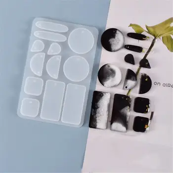 DIY Earrings Resin Mold Handmade Dangle Eearrings Silicone Mold UV Epoxy Resin Moulds For DIY Jewelry Making Tools 
DIY Earrings Resin Mold Handmade Dangle Eearrings Silicone Mold UV Epoxy Resin Moulds For DIY Jewelry Making Tools
