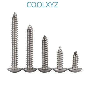 Phillips Truss Head Self Tapping Screw 316 Stainless Steel Cross Large Pan Head Tapping Screw Mushroom head M3M4M5M6 10pcs
Phillips Truss Head Self Tapping Screw 316 Stainless Steel Cross Large Pan Head Tapping Screw Mushroom head M3M4M5M6 10pcs