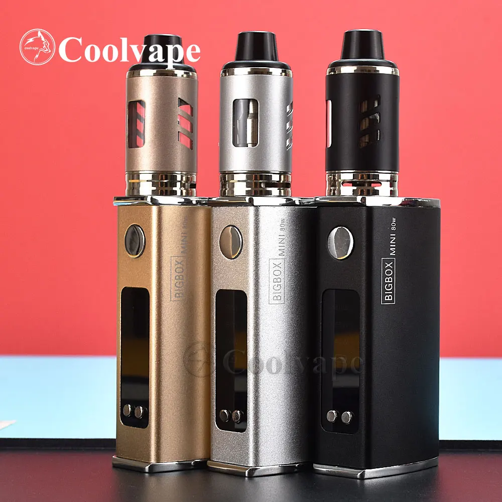 Original 80W Electronic Cigarettes Starter Kits vaporizer 2200mAh build-in Battery With 2.5ml Tank Atomizer
Original 80W Electronic Cigarettes Starter Kits vaporizer 2200mAh build-in Battery With 2.5ml Tank Atomizer