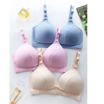 Women Fashion Solid Color Cotton Front Button Breast Without Rims Women Nursing Bra Sujetadores Para Mujeres
Women Fashion Solid Color Cotton Front Button Breast Without Rims Women Nursing Bra Sujetadores Para Mujeres