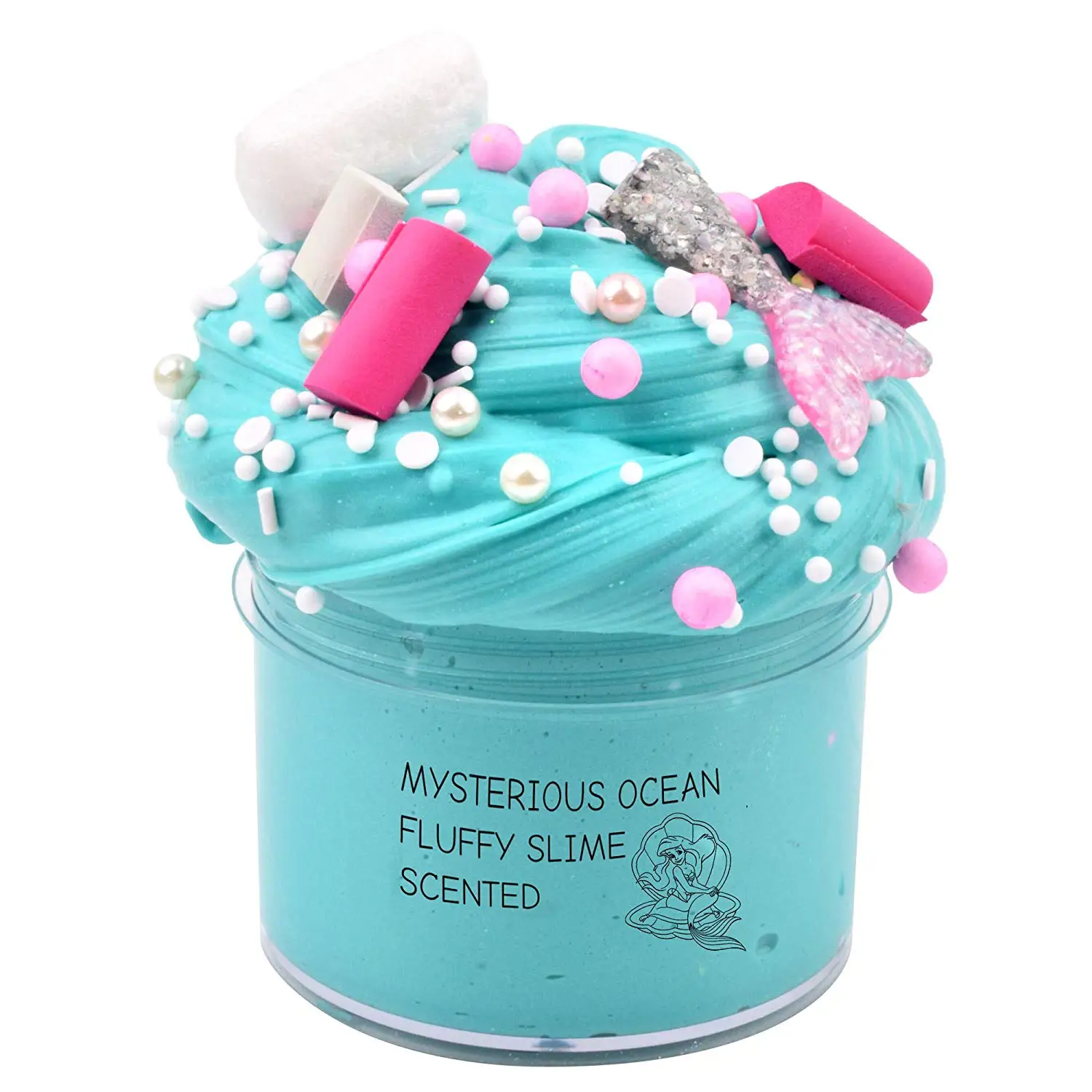 2019 Newest Mermaid Ocean Mystery Butter Slime Stress Relief Toy Scented DIY Putty Sludge Toy for Girls and Boys 7oz
2019 Newest Mermaid Ocean Mystery Butter Slime Stress Relief Toy Scented DIY Putty Sludge Toy for Girls and Boys 7oz