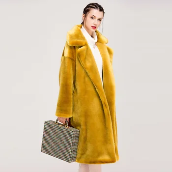 The new Korean version of 2019 mimics rex rabbit fur coat with a long loose and thick fur hooded coat
The new Korean version of 2019 mimics rex rabbit fur coat with a long loose and thick fur hooded coat