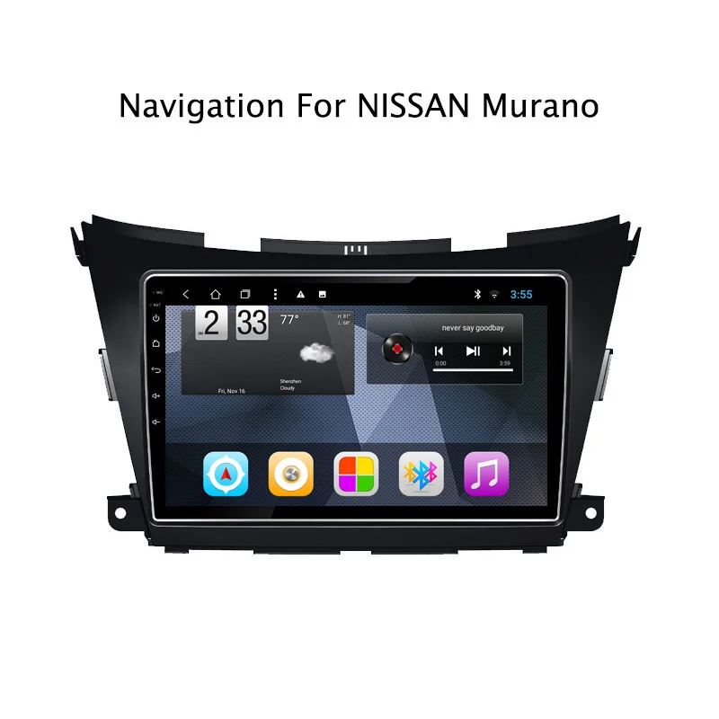 Восьмиядерный Android 8 1 Автомобильная dvd навигационная система для Nissan Мурано 2015 2017