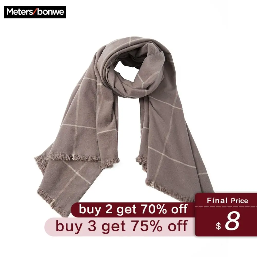 Metersbonwe Men Scarf British Style Plaid Scarf Winter 2019 Warm Fashion Classical for Men Cashmere Scarves 776062
Metersbonwe Men Scarf British Style Plaid Scarf Winter 2019 Warm Fashion Classical for Men Cashmere Scarves 776062