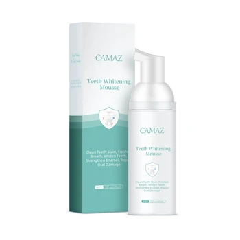 60ml Remove Tooth Stains Whitening Teeth Foam Toothpaste Oral Hygiene Toothpaste Mousse Cleaning Teeth
60ml Remove Tooth Stains Whitening Teeth Foam Toothpaste Oral Hygiene Toothpaste Mousse Cleaning Teeth