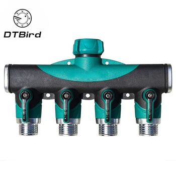 New Garden Hose Pipe Splitter Plastic Drip 3/4'' Irrigation Water Connector Agricultural 4 Way Tap Connectors
New Garden Hose Pipe Splitter Plastic Drip 3/4'' Irrigation Water Connector Agricultural 4 Way Tap Connectors