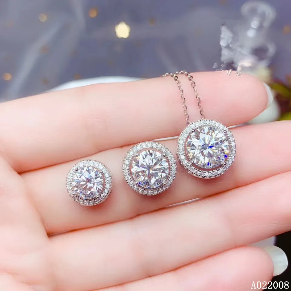 KJJEAXCMY Fine Jewelry 925 Sterling Silver Mosang Diamond ladies pendant trendy necklace Girl Gift Party Birthday New christmas
KJJEAXCMY Fine Jewelry 925 Sterling Silver Mosang Diamond ladies pendant trendy necklace Girl Gift Party Birthday New christmas