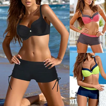 bikinis 2019 mujer Women Bandeau Bandage Bikini Set Push-Up Brazilian Swimwear Beachwear Swimsuit biquinis feminino bather 
bikinis 2019 mujer Women Bandeau Bandage Bikini Set Push-Up Brazilian Swimwear Beachwear Swimsuit biquinis feminino bather