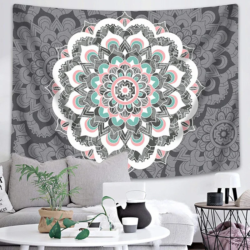Mandala Series Tapestry Modern Printed Home Wall Tapestry Rectangle Study Bedroom Wall Decoration Sand Towel Blanket Textile
Mandala Series Tapestry Modern Printed Home Wall Tapestry Rectangle Study Bedroom Wall Decoration Sand Towel Blanket Textile