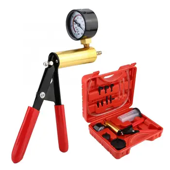 Auto Hand Held Vacuum Pump Pressure Tester Kit Brake Bleeder Test Tool bomba 
Auto Hand Held Vacuum Pump Pressure Tester Kit Brake Bleeder Test Tool bomba
