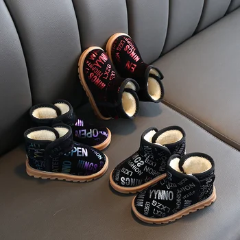 2020 New Plush Warm Baby Toddler Boots Fashion Child Snow Boots Shoes For Boys Girls Winter Shoes 1-3 Year old Kids Ankle Boots
2020 New Plush Warm Baby Toddler Boots Fashion Child Snow Boots Shoes For Boys Girls Winter Shoes 1-3 Year old Kids Ankle Boots