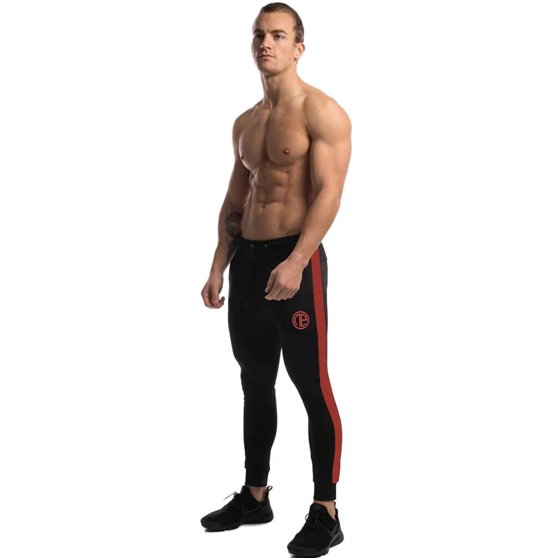 2019 Muscle Brother Fitness Athletic Pants Men's Running Trousers Fitness Football Training Pants Contrast Color Skinny Pants
2019 Muscle Brother Fitness Athletic Pants Men's Running Trousers Fitness Football Training Pants Contrast Color Skinny Pants