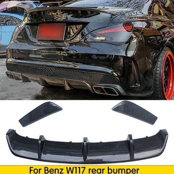 Carbon Fiber Rear Lip Back Diffuser Bumper For Mercedes Benz W117 AMG CLA45 3Pcs Car Styling
Carbon Fiber Rear Lip Back Diffuser Bumper For Mercedes Benz W117 AMG CLA45 3Pcs Car Styling