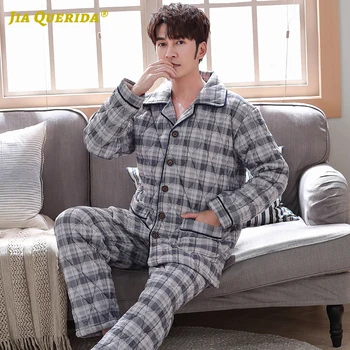 Soft 3 Layers Padded Cotton Homesuit Homeclothes Sleepwear Fashion Style Casual Style Man Clothes Man Pijamas Set Front Pocket
Soft 3 Layers Padded Cotton Homesuit Homeclothes Sleepwear Fashion Style Casual Style Man Clothes Man Pijamas Set Front Pocket