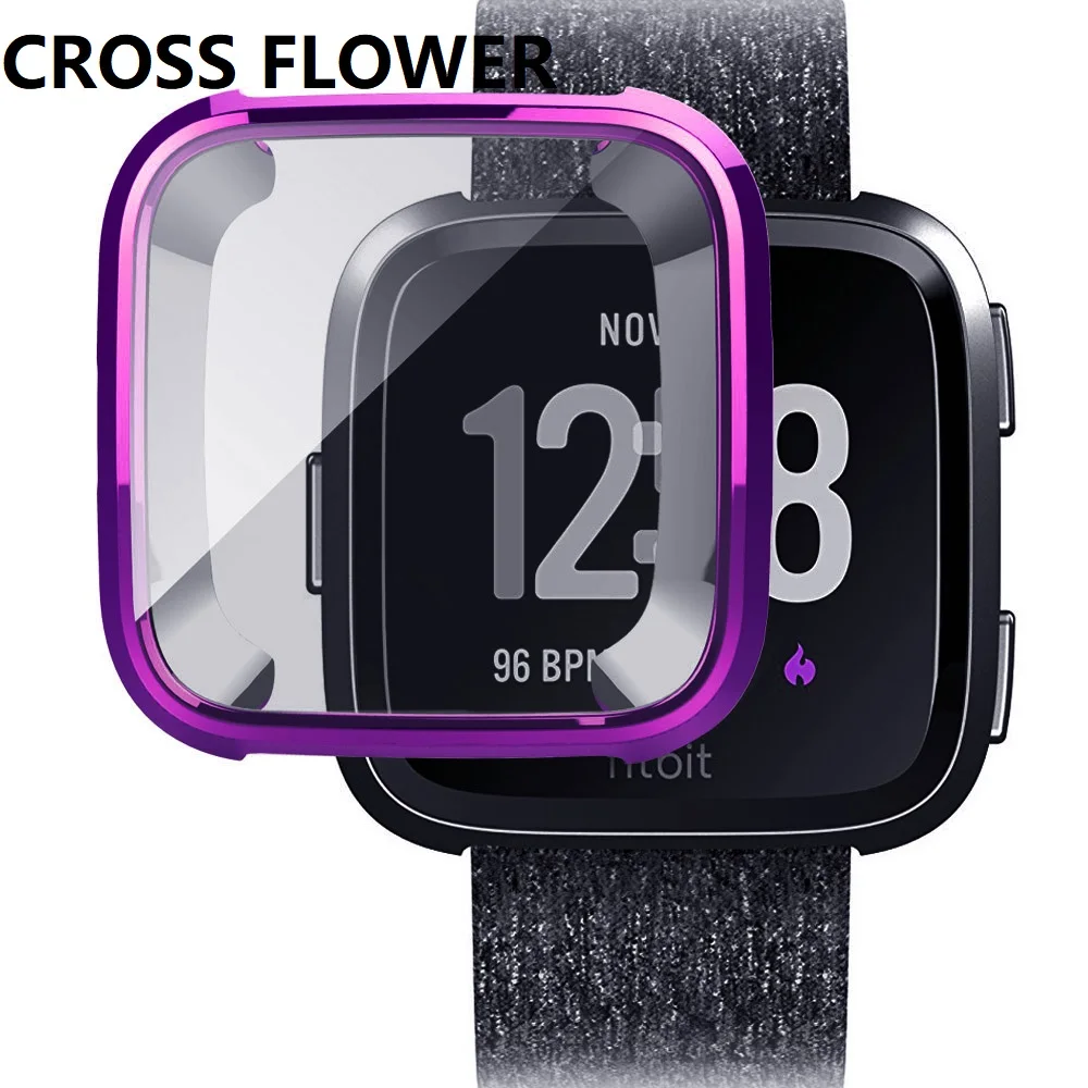 CROSS FLOWER Soft Tpu Case For Fitbit Versa Smartwatch Shell Protective Case Cover Screen Protector For Fitbit Versa Lite
CROSS FLOWER Soft Tpu Case For Fitbit Versa Smartwatch Shell Protective Case Cover Screen Protector For Fitbit Versa Lite