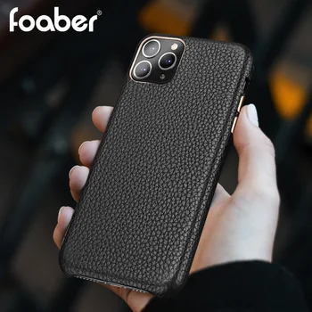 Foaber Real Leather Case for iPhone 11 Pro Max 7 8 Plus Luxury Genuine Cowhide Leather Phone Cases for iPhone Xs Max Xr X
Foaber Real Leather Case for iPhone 11 Pro Max 7 8 Plus Luxury Genuine Cowhide Leather Phone Cases for iPhone Xs Max Xr X