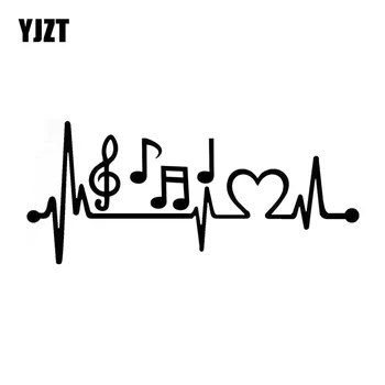 21.5cm*8.3cm Music Notes Heartbeat Car-Styling Vinyl Car Sticker Black/Silver S3-4951
21.5cm*8.3cm Music Notes Heartbeat Car-Styling Vinyl Car Sticker Black/Silver S3-4951