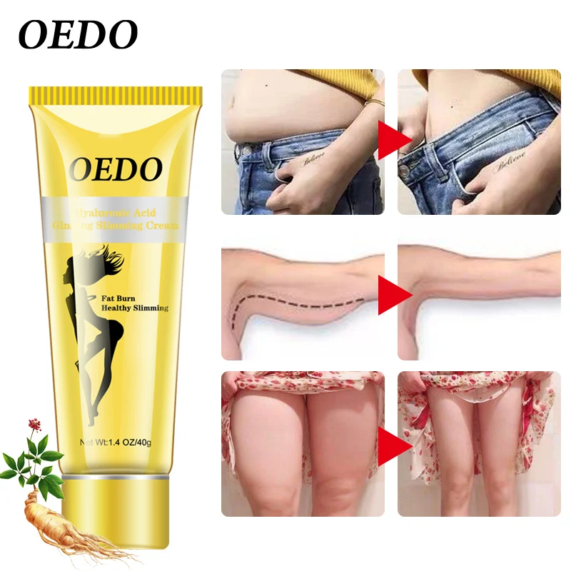 OEDO Hyaluronic Acid Ginseng Slimming Cream Burning Fat Anti-Wrinkle Health Cream Fast Weight Loss Reduction Fat Body Care Cream
OEDO Hyaluronic Acid Ginseng Slimming Cream Burning Fat Anti-Wrinkle Health Cream Fast Weight Loss Reduction Fat Body Care Cream