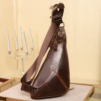 New Multifunctional Unisex Genuine Leather Chest Bag Retro Cow Leather Business Men Bag Pure Color Simple Men's Shoulder Bag
New Multifunctional Unisex Genuine Leather Chest Bag Retro Cow Leather Business Men Bag Pure Color Simple Men's Shoulder Bag