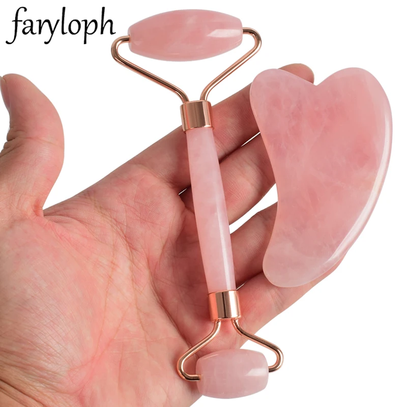 100% Jade Roller Face-lift Massage Tool Set Jade Rose Quartz Roller for Face All-Natural Jade Facial Massager Reduces Puffiness
100% Jade Roller Face-lift Massage Tool Set Jade Rose Quartz Roller for Face All-Natural Jade Facial Massager Reduces Puffiness