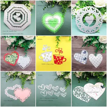 Love heart shape & circle metal cutting mold photo frame cutting mold for DIY scrapbook decoration crafts embossed paper card
Love heart shape & circle metal cutting mold photo frame cutting mold for DIY scrapbook decoration crafts embossed paper card