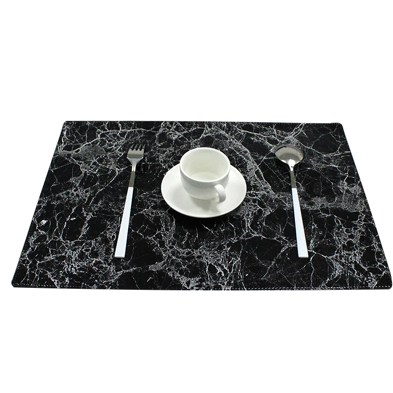 1/4 Pcs PU Leather Placemat Marble Pattern Dining Table Place Mats Heat Insulation Waterproof Placemats Kitchen Home Decor
1/4 Pcs PU Leather Placemat Marble Pattern Dining Table Place Mats Heat Insulation Waterproof Placemats Kitchen Home Decor