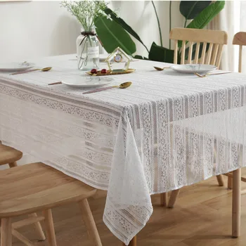 White Lace Tablecloth European Style Wedding Banquet Decorative Tablecloth Dustproof Cloth Dining Table Cover Cloth Textile
White Lace Tablecloth European Style Wedding Banquet Decorative Tablecloth Dustproof Cloth Dining Table Cover Cloth Textile